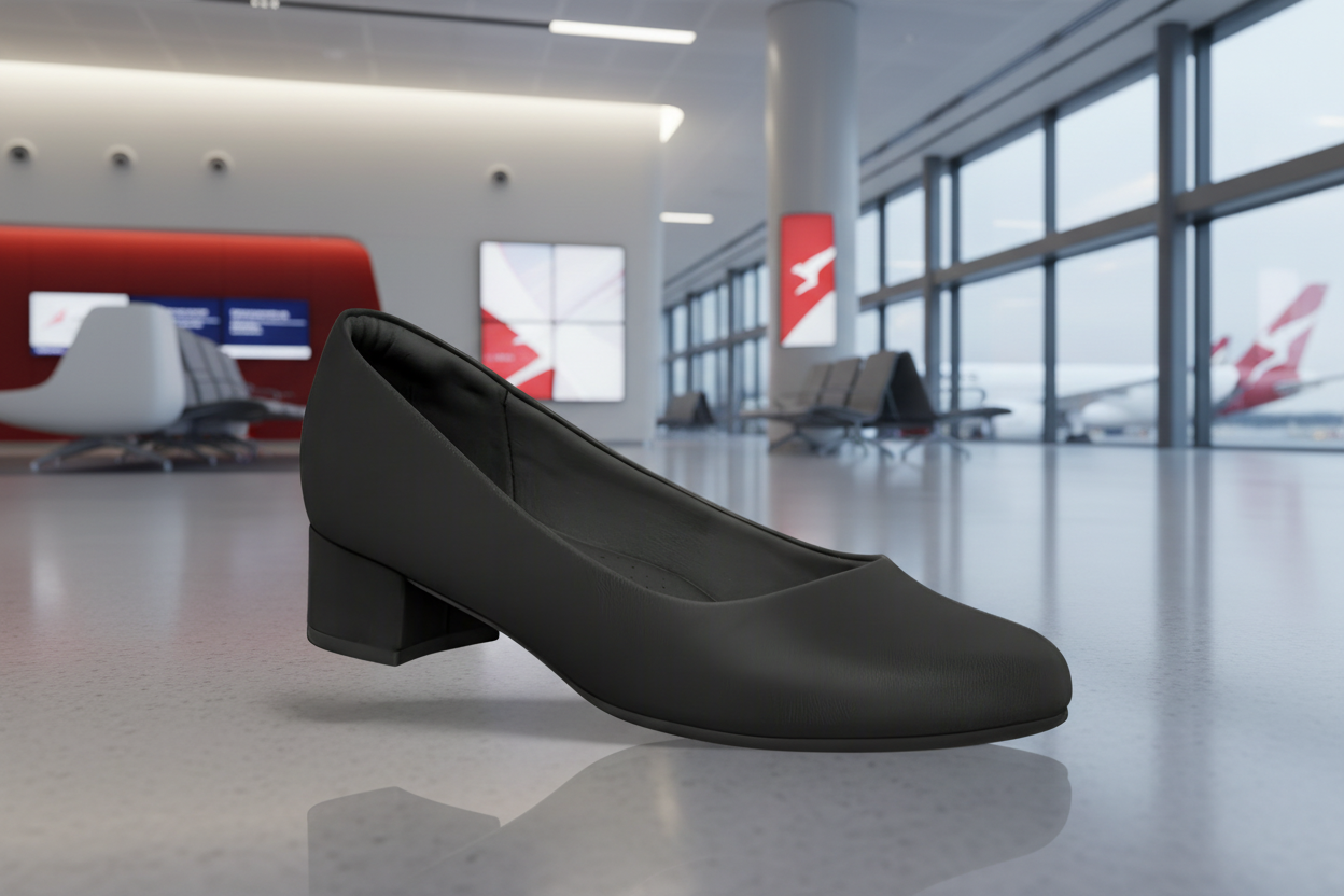 Piccadilly Ref: 200A 🛫Flight Attendant Terminal & Cabin Shoes – Comfortable Airline Crew Footwear